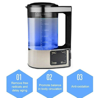 2L elektryczny bogaty w wodór czajnik wodny jonizator wody maszyna filtr wody napój Generator wody hydrogenicznej dla domu 100V-240V 3